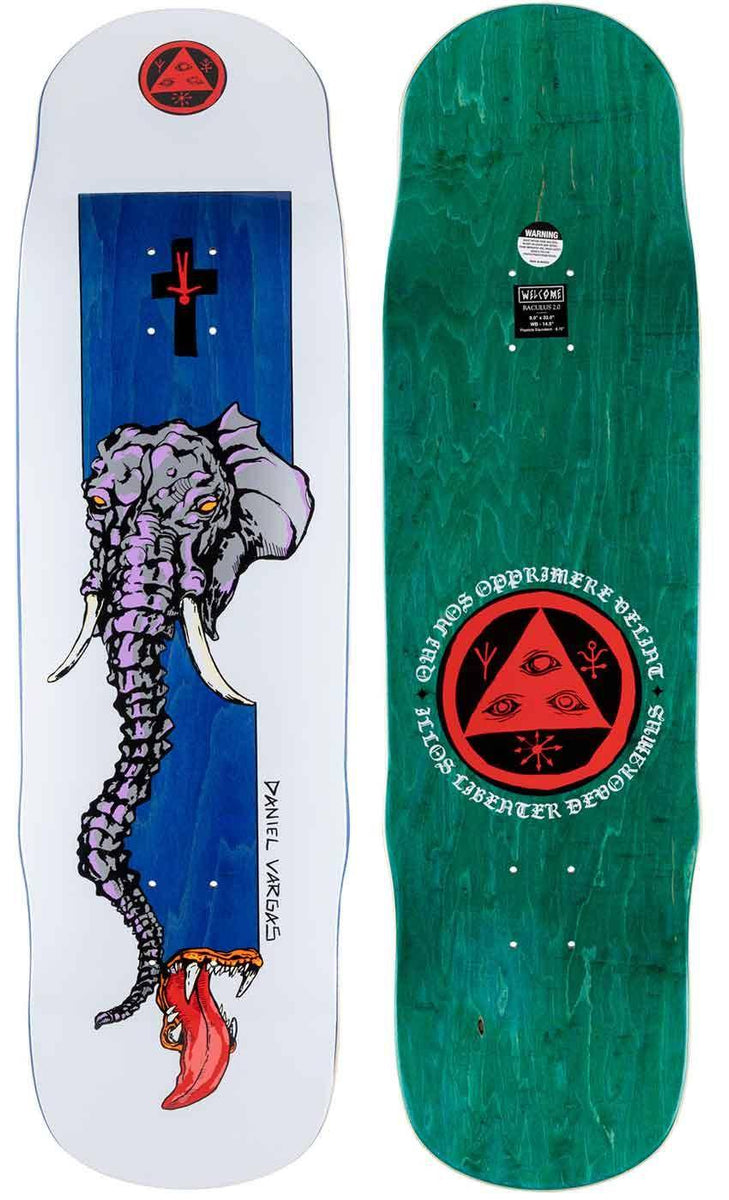 Longboard Jungen 8 Jahre Welcome Tusk Daniel Vargas On Effigy