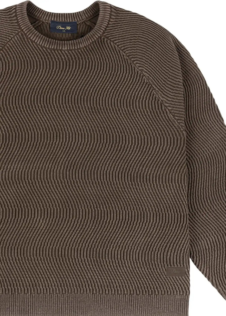 Dime - Dime Wave Sweater Braun