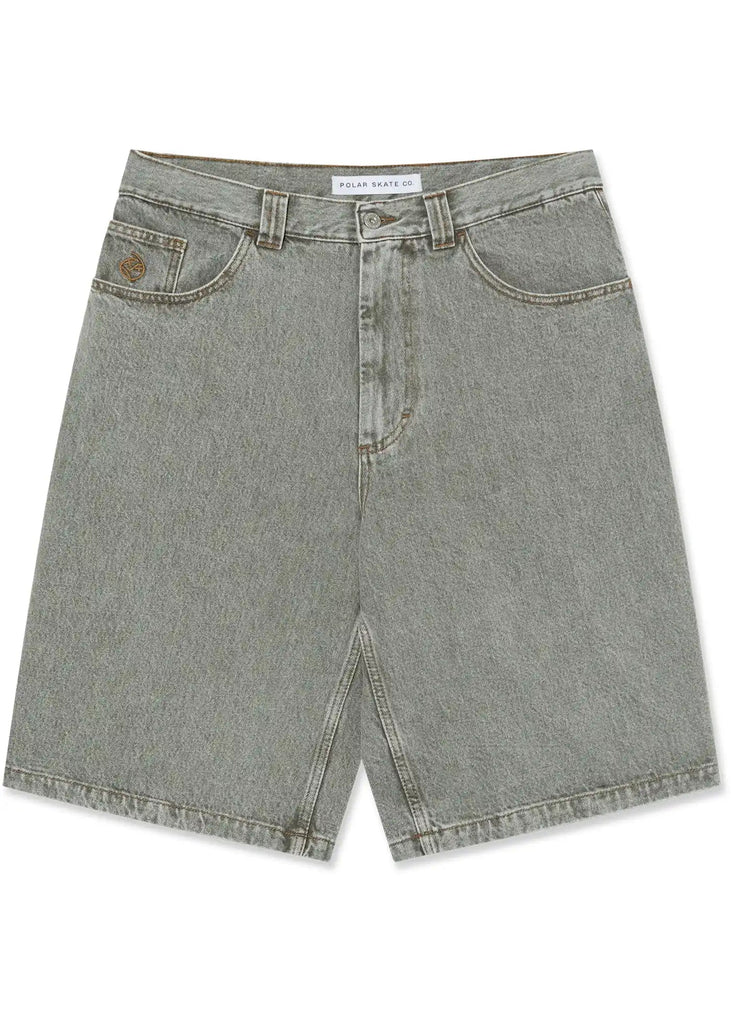 Polar - Polar Skate Co. Big Boy Jeans Shorts Eucalyptus