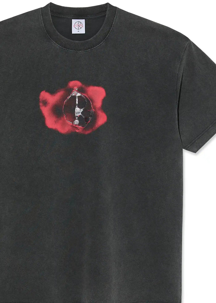 Polar - Polar Skate Co. Metal Logo T-Shirt Silver Black