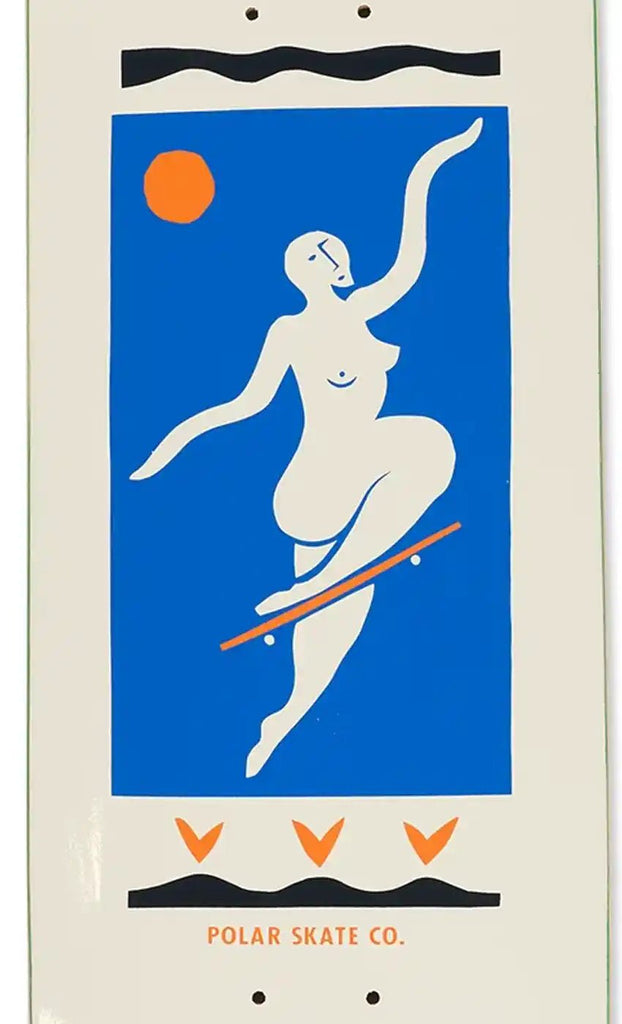 Polar - Polar Skate Co. No Comply 8.5 Short Deck Cream