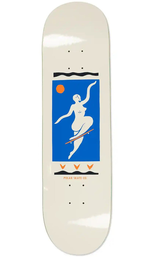 Polar - Polar Skate Co. No Comply 8.5 Short Deck Cream