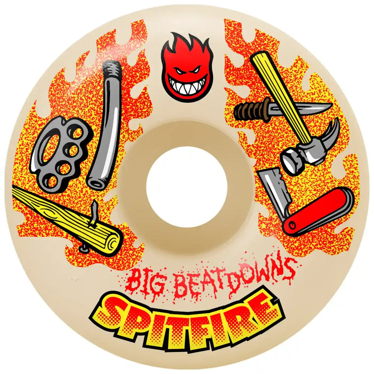 Spitfire 60mm 99A Formula Four Classics Big Beatdowns Wheels – Freedom ...