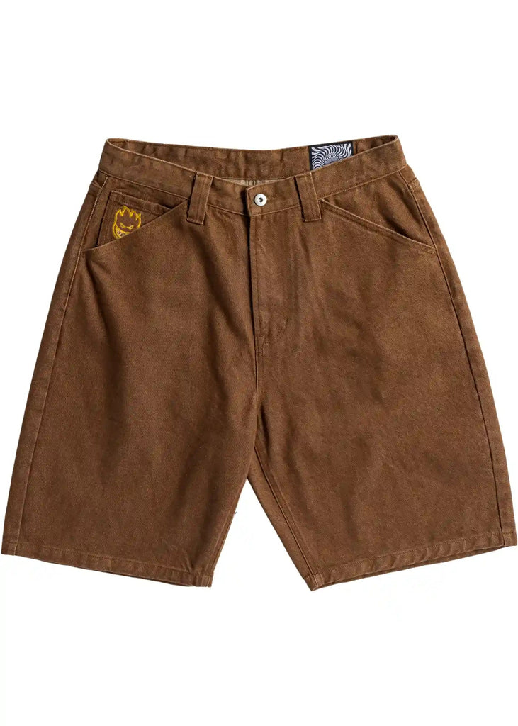 Spitfire - Spitfire Bighead Fill Jeans Shorts Braun