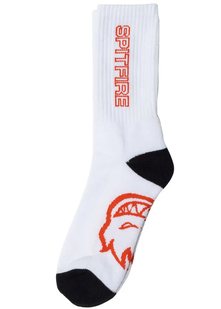 Spitfire Classic 87 Skate Socken 3-Pack White Handelsware Spitfire   