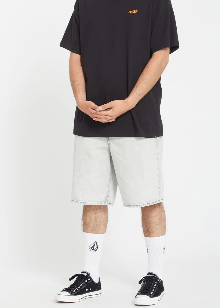 Volcom - Volcom Billow Baggy Jeans Shorts Bone