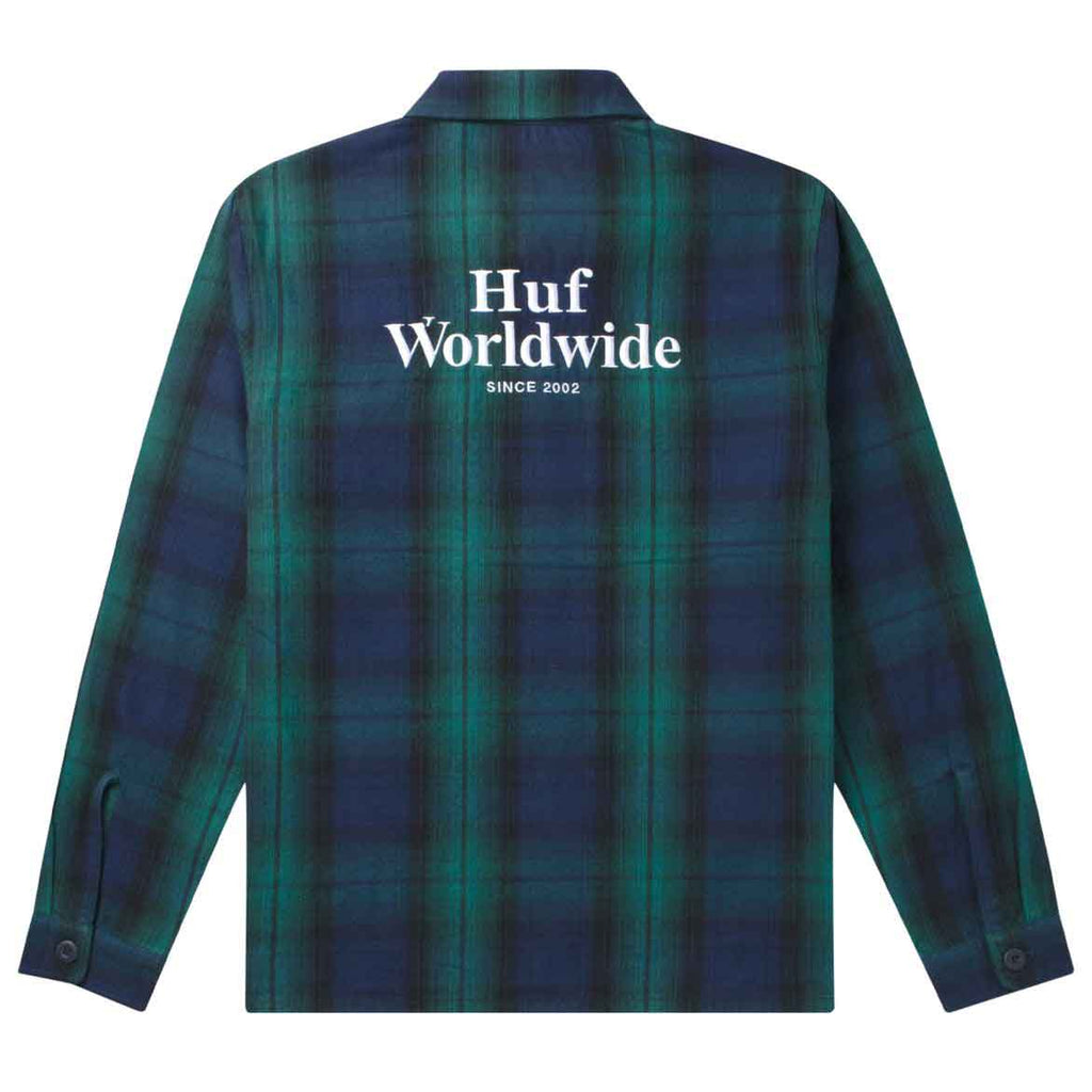 HUF John BDU Flanell Hemd Dark Navy  HUF   