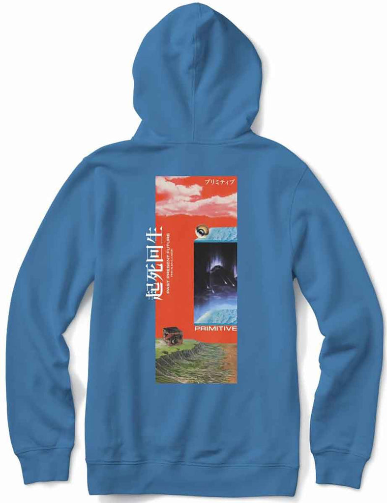 Primitive Illusion Hooded Sweatshirt Powder Blue  Primitive   