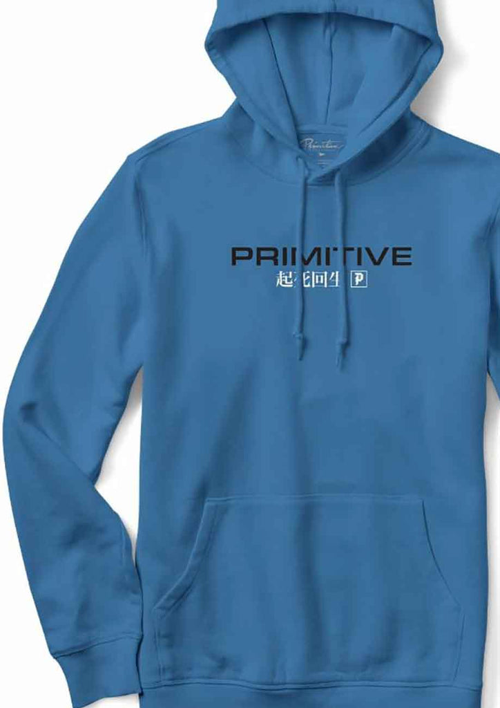 Primitive Illusion Hooded Sweatshirt Powder Blue  Primitive   