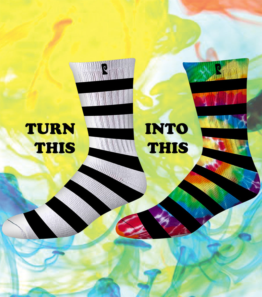 Psockadelic Striper Do It Yourself Tie Dye Socks  Psockadelic   