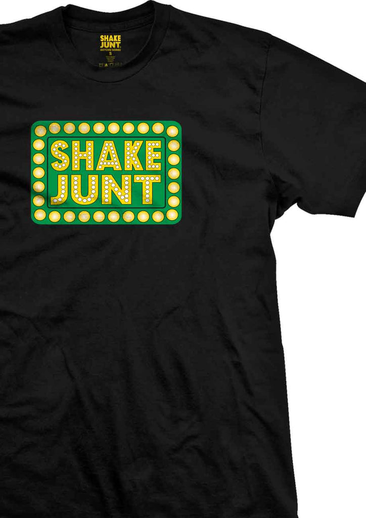 Shake Junt Box Logo T-Shirt Black  Shake Junt   