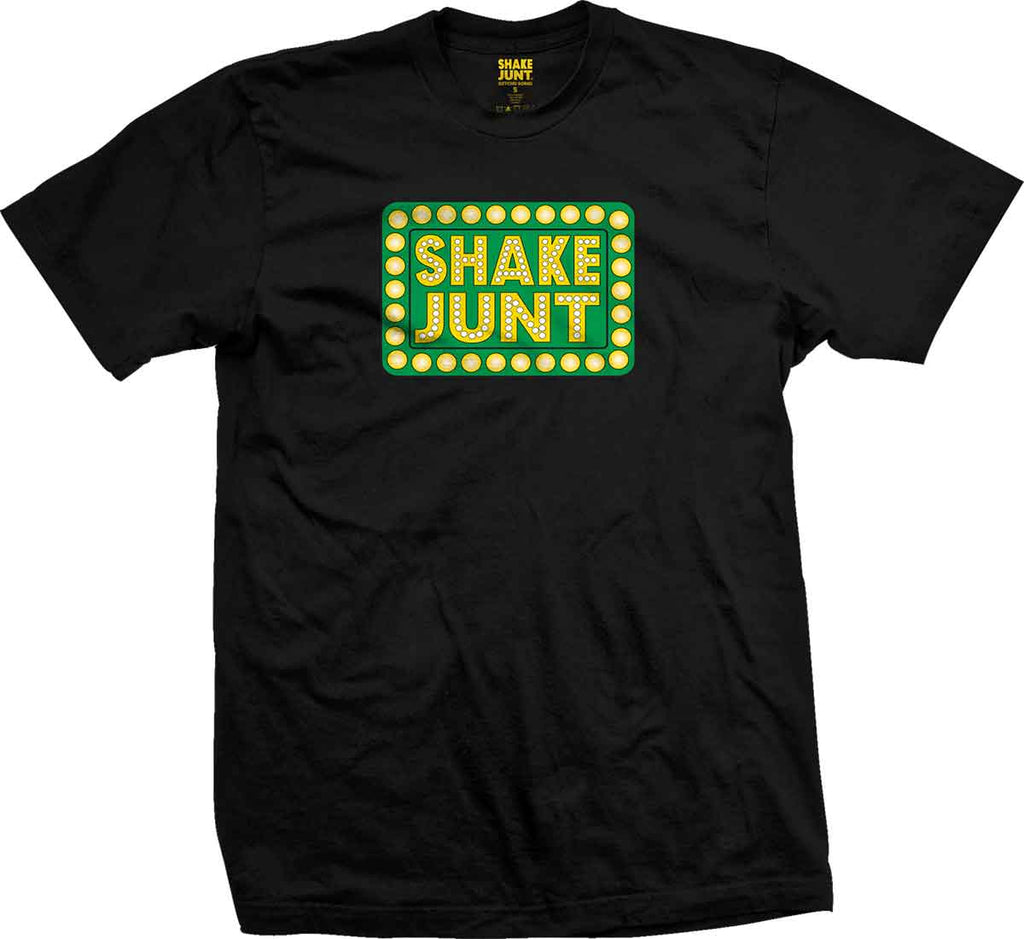 Shake Junt Box Logo T-Shirt Black  Shake Junt   