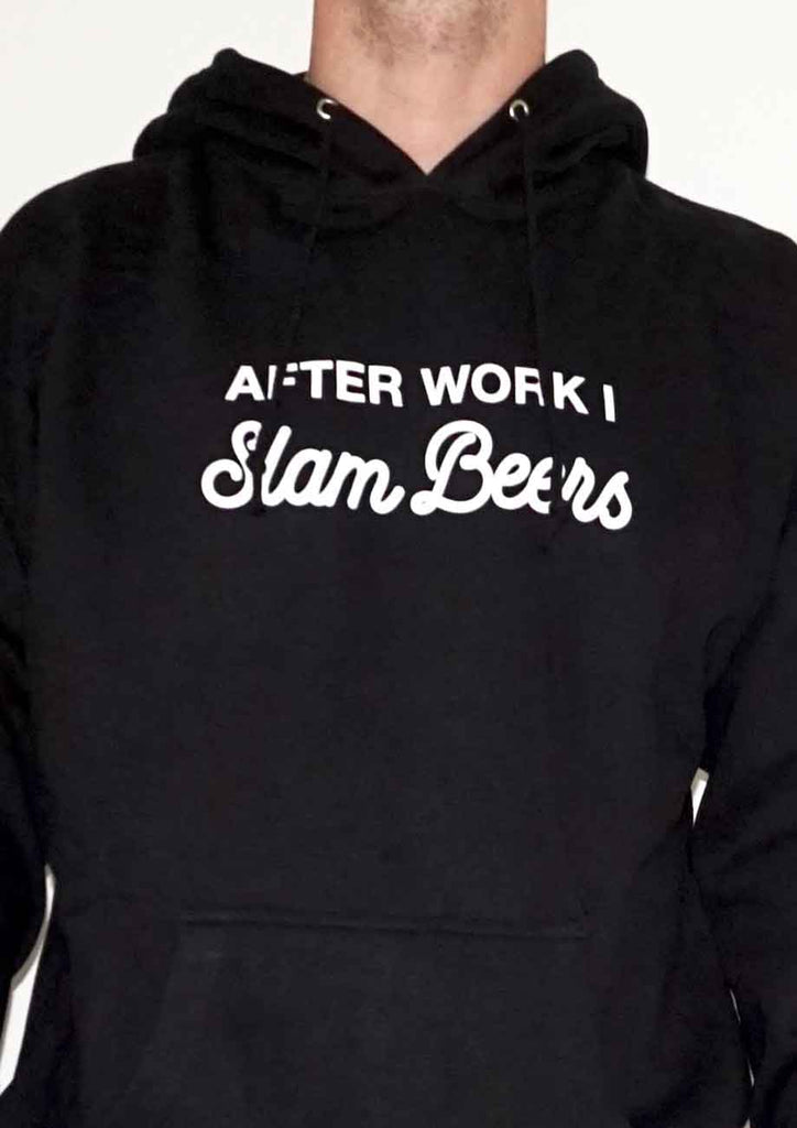 Skate Mental Slam Beers Hooded Sweatshirt Black  Skate Mental   