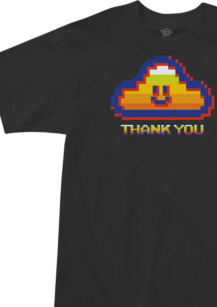 Thank You Game Cloud T-Shirt Black  Thank You   