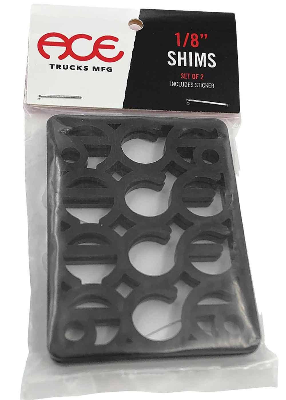 Ace Shims Riser Pads 1/8" Noir