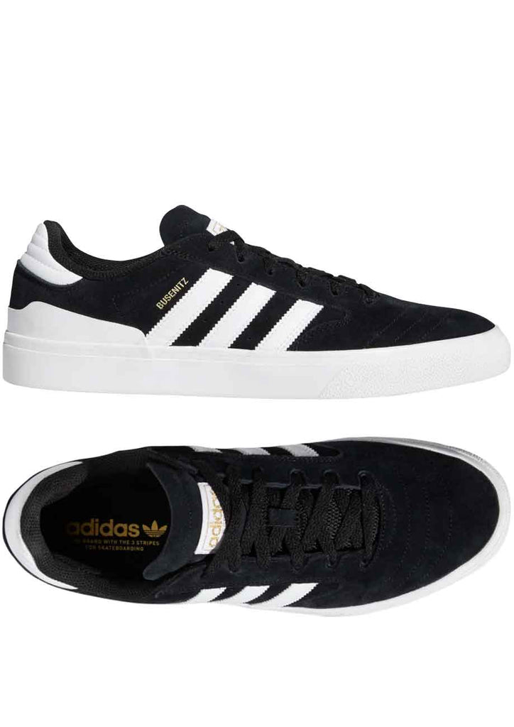 Adidas Skateboarding Busenitz Vulc II Core Black White Gum Schuh  Adidas Skateboarding   