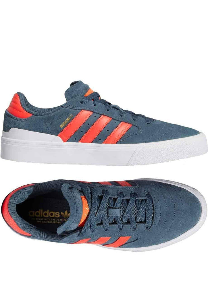 Adidas Skateboarding Busenitz Vulc II Legacy Blue Solar Red Schuh  Adidas Skateboarding   