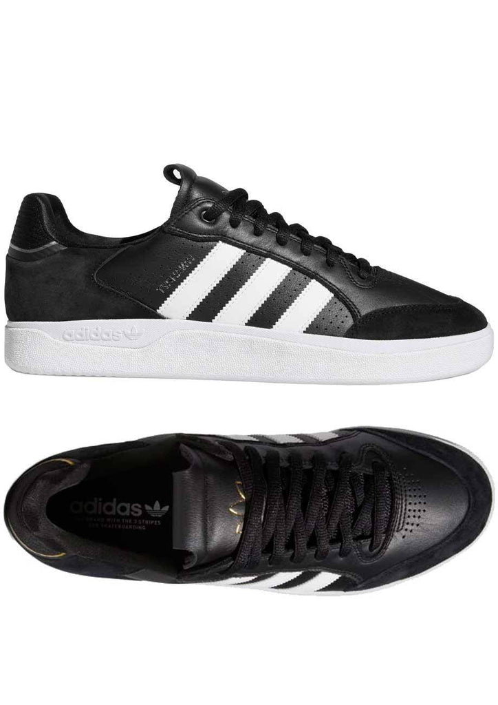 Adidas Skateboarding Tyshawn Low Black White Gold Schuh  Adidas Skateboarding   