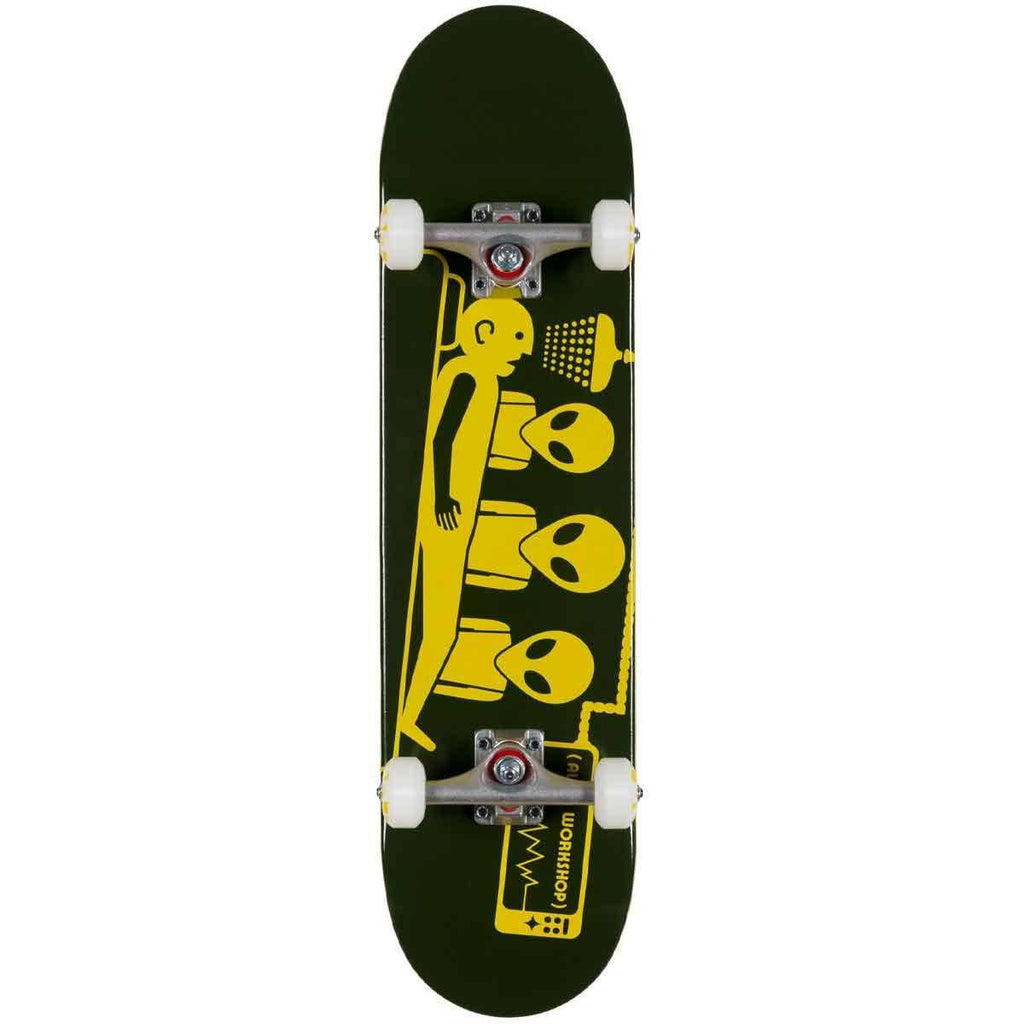 Alien Workshop Abduction 8.0 Complete Skateboard Green Yellow  Alien Workshop   