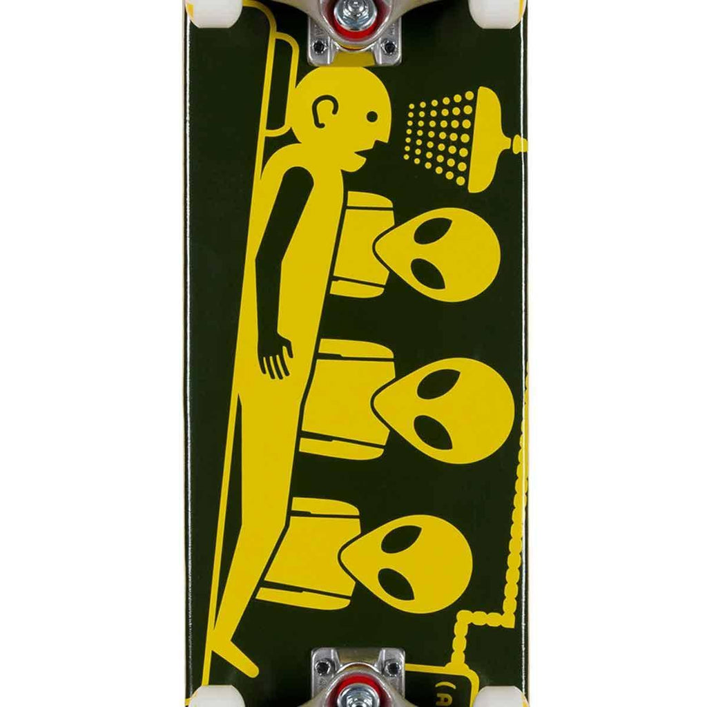 Alien Workshop Abduction 8.0 Complete Skateboard Green Yellow  Alien Workshop   