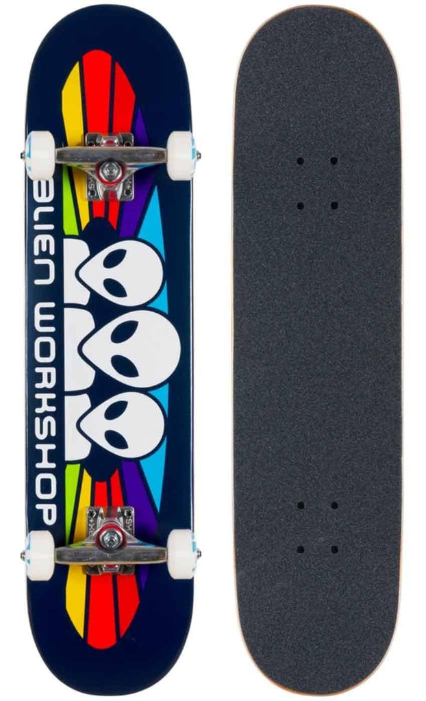 Alien Workshop Spectrum 7.5 Complete Skateboard Navy  Alien Workshop   