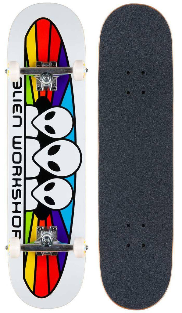 Alien Workshop Spectrum 8.0 Complete Skateboard White  Alien Workshop   