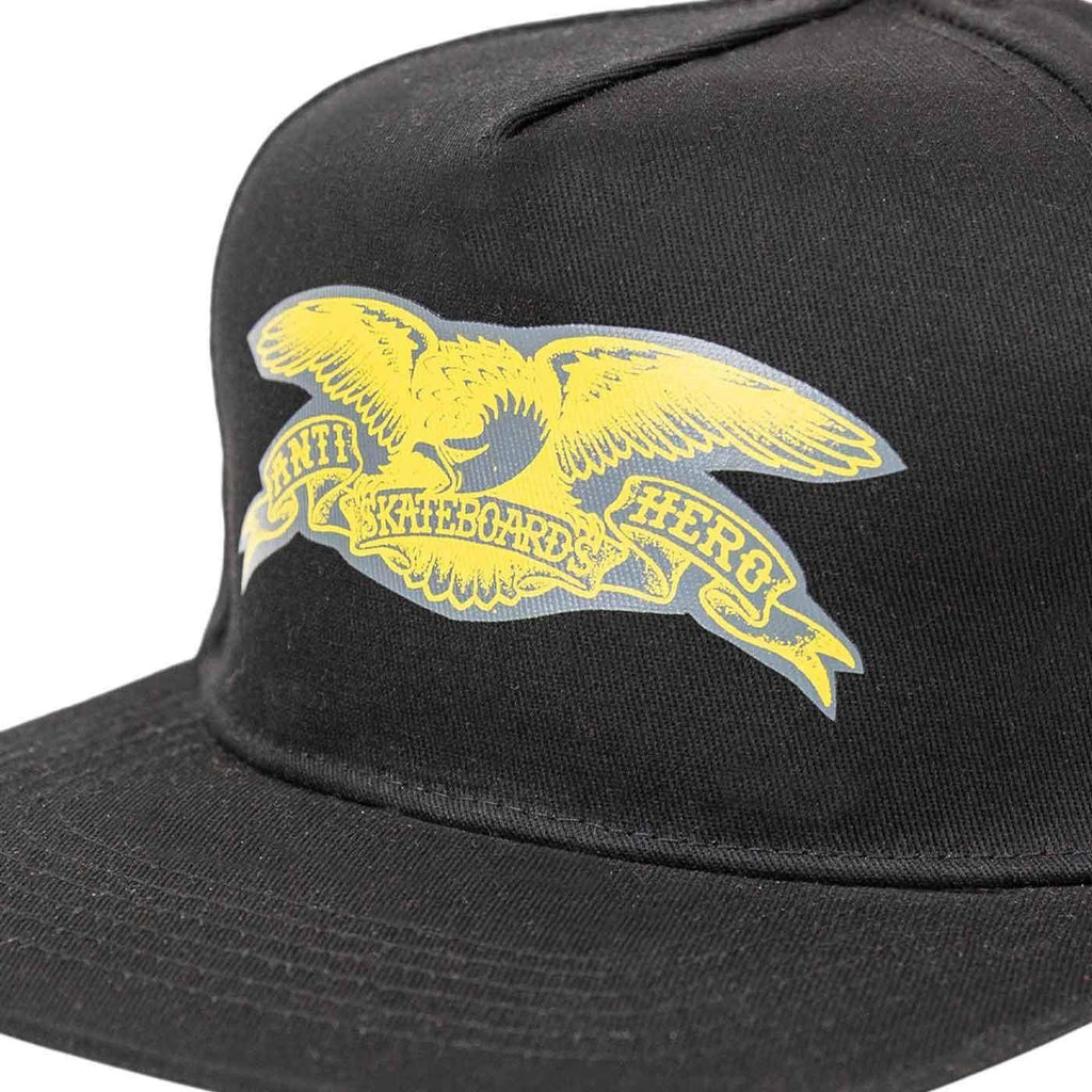 Anti Hero Basic Eagle Scraps Cap Black  Anti Hero   