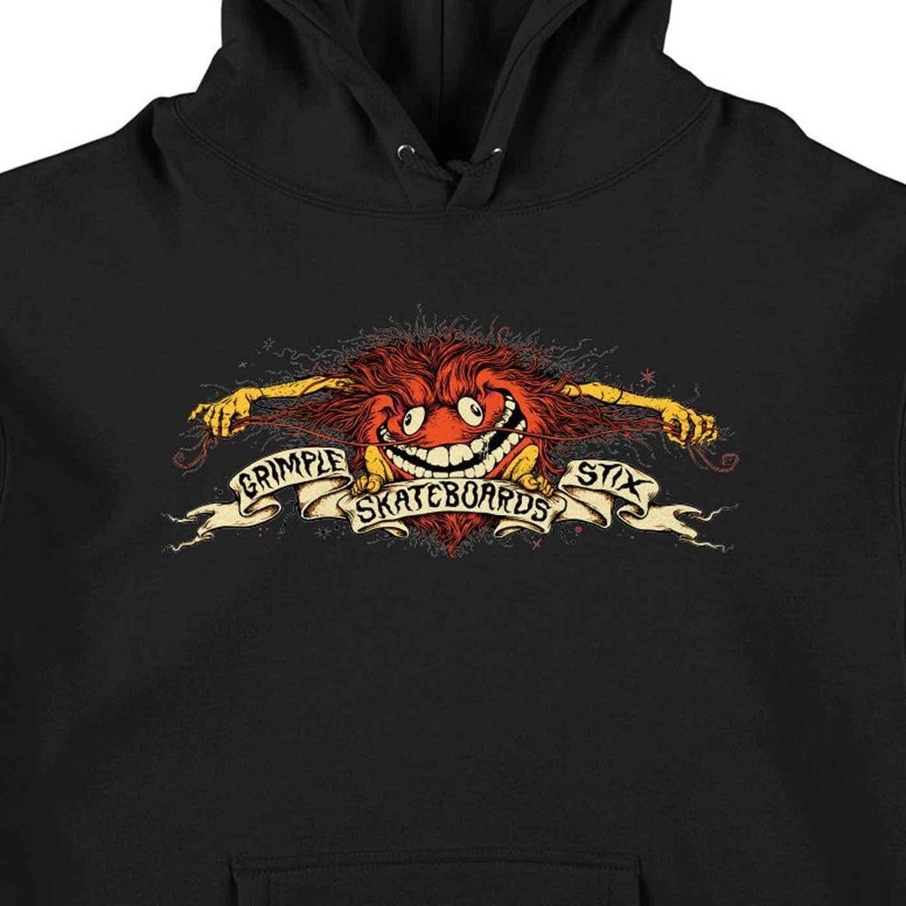 Anti Hero Grimple Eagle Hooded Sweatshirt Black  Anti Hero   