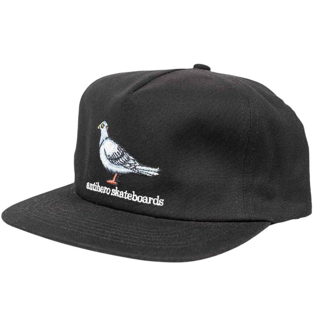 Anti Hero Lil Pigeon Snapback Cap Black  Anti Hero   