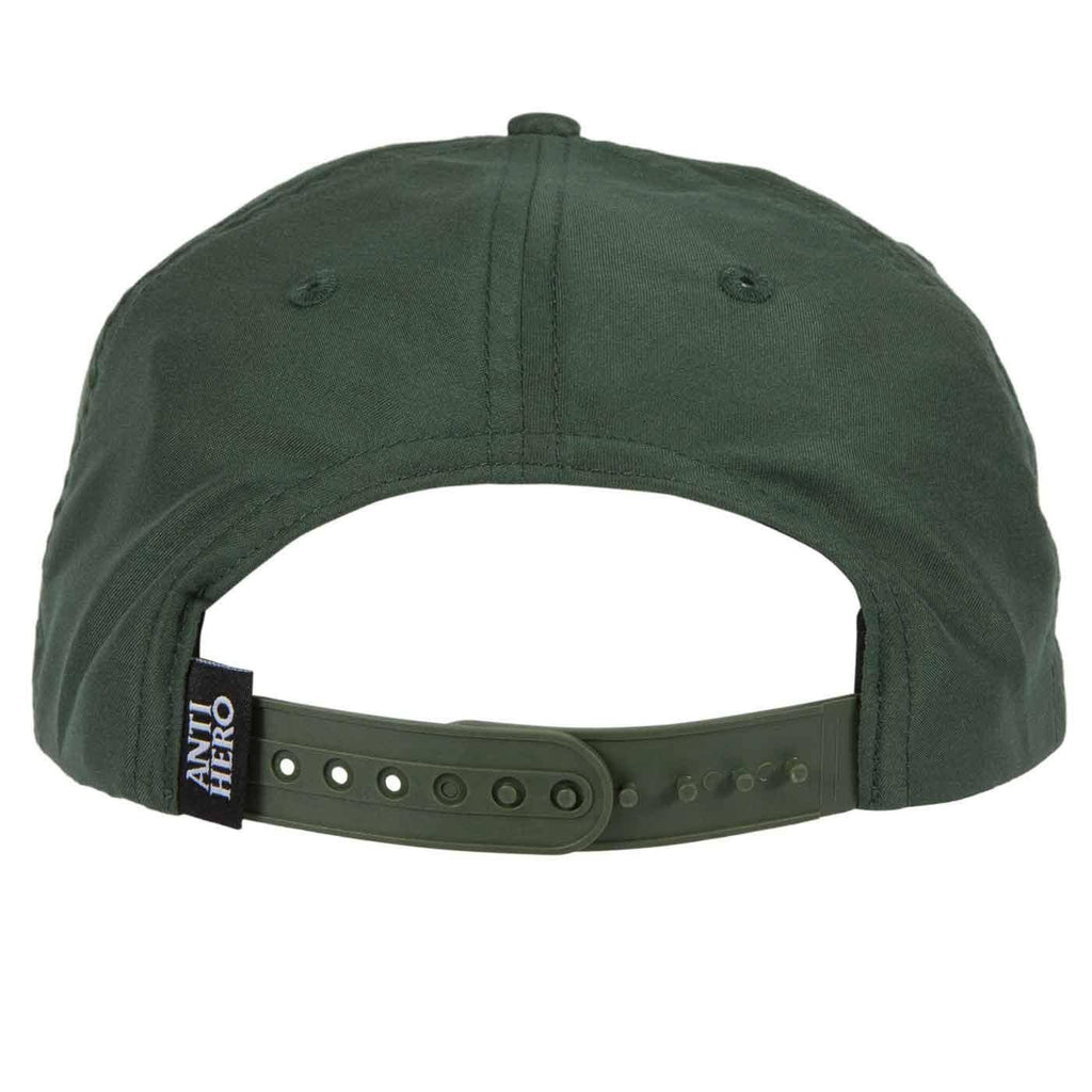 Anti Hero Stay Ready Snap Back Cap Dark Green  Anti Hero   