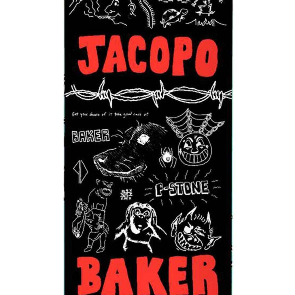 Baker Jacopo Puff Puff 8.5 Deck – Freedom Skateshop