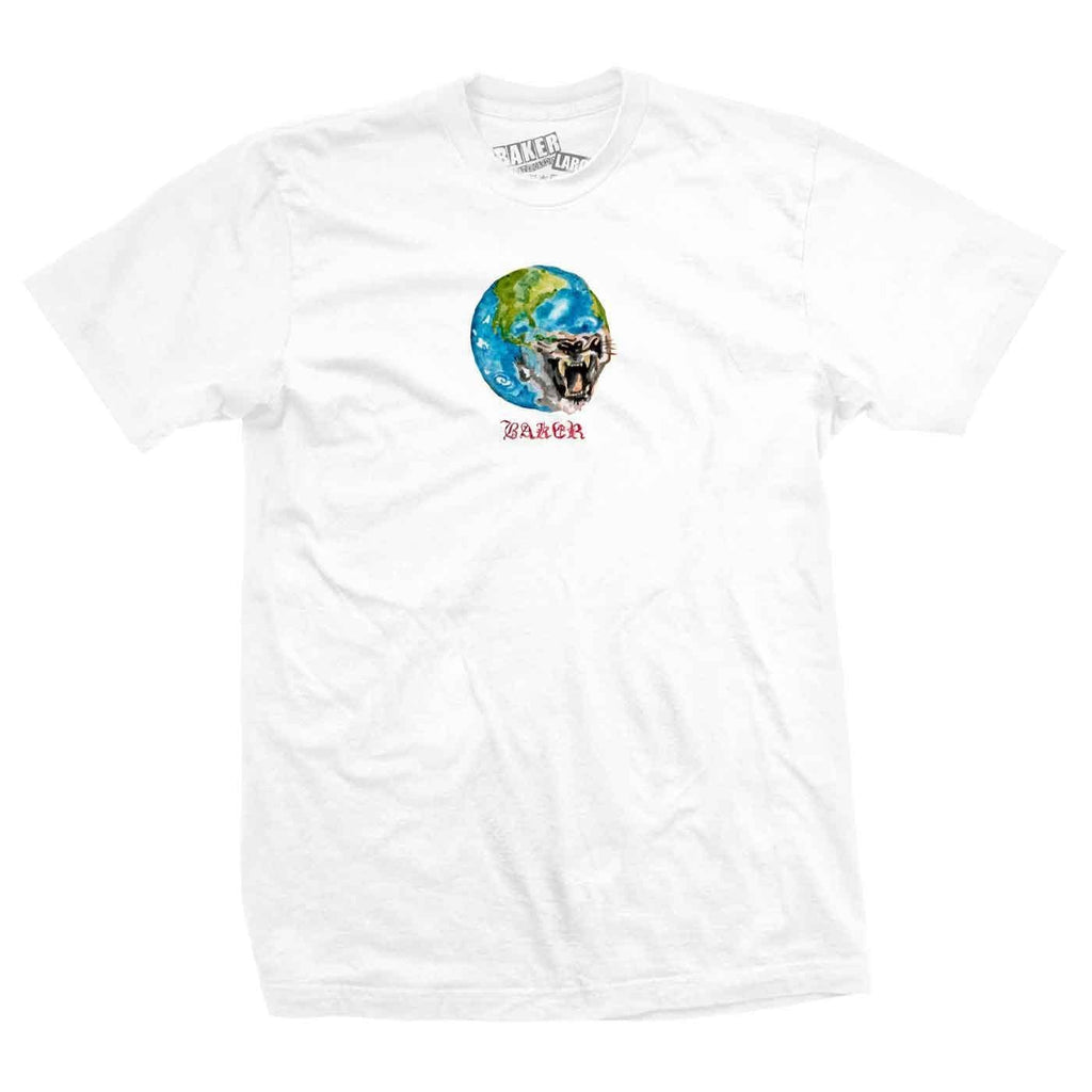 Baker Primal Earth T-Shirt Weiß  Baker   