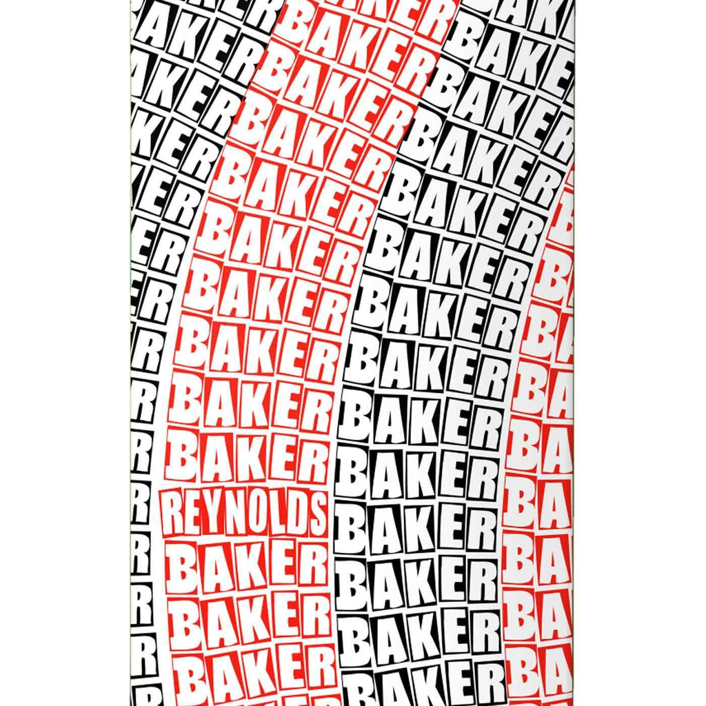 Baker Reynolds Wavy 8.25 Deck Black Red  Baker   