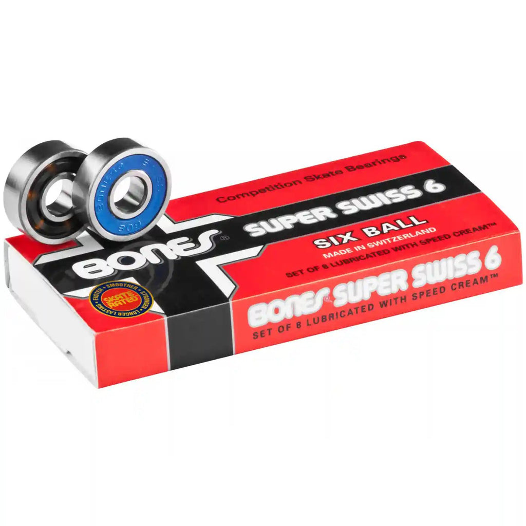 Bones Super Swiss 6 Bearings  Bones Bearings   