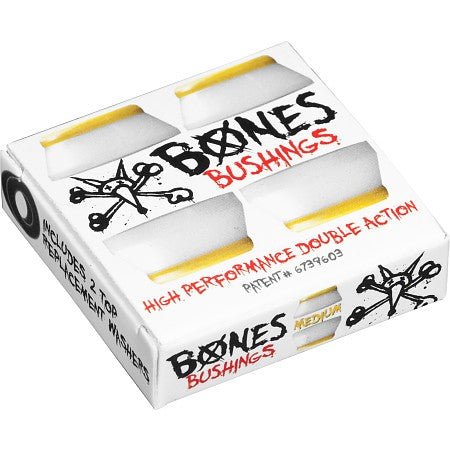 Bones Hardcore Bushings Medium White  Bones Wheels   