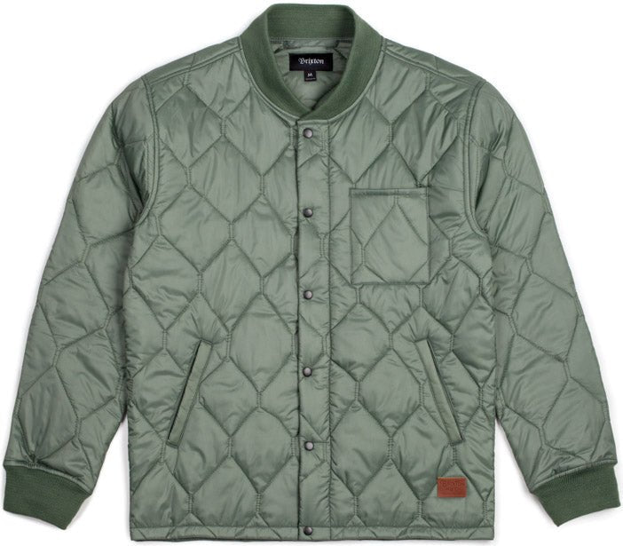 Brixton Crawford Jacket Sage  Brixton   