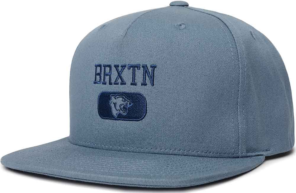 Brixton Forte VI Snapback Cap Blue Haze  Brixton   