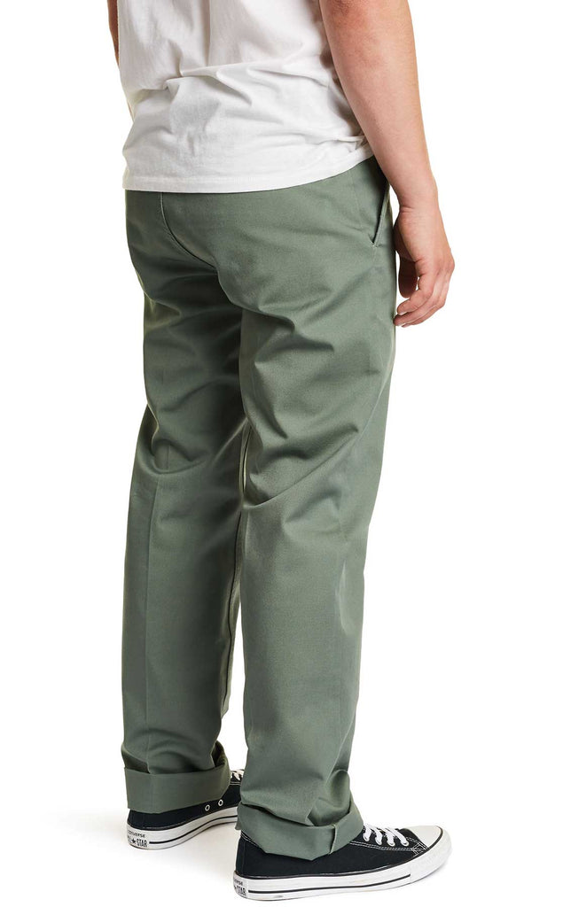 Brixton Labor Chino Pant Washed Chive  Brixton   