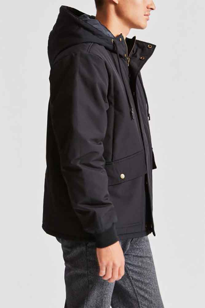 Brixton Spokane Jacket Black  Brixton   