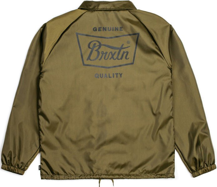 Brixton Stith Jacket Olive Black  Brixton   