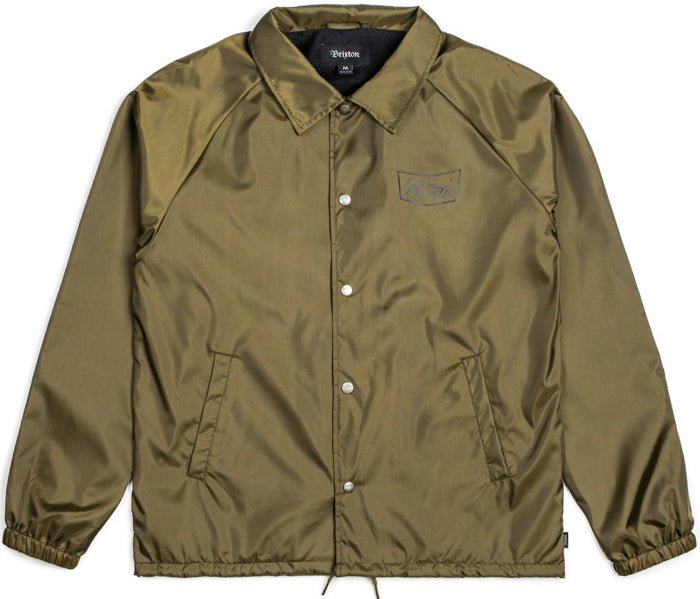 Brixton Stith Jacket Olive Black  Brixton   