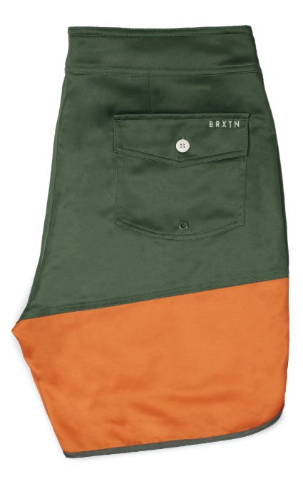 Brixton Strand Trunk Hunter Green  Brixton   