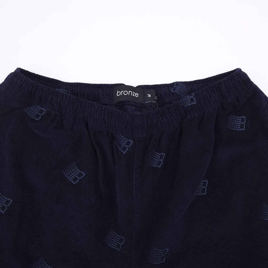 Bronze 56K Allover Embroidered Pants Navy  Bronze 56K   