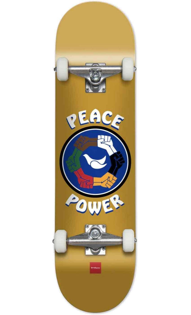 Chocolate Anderson Peace Power 8.25 Complete Skateboard  Chocolate   