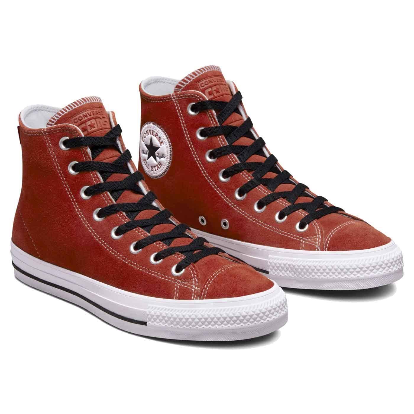 Converse Cons CTAS Pro Hi Dark Terracotta White Shoe – Freedom Skateshop