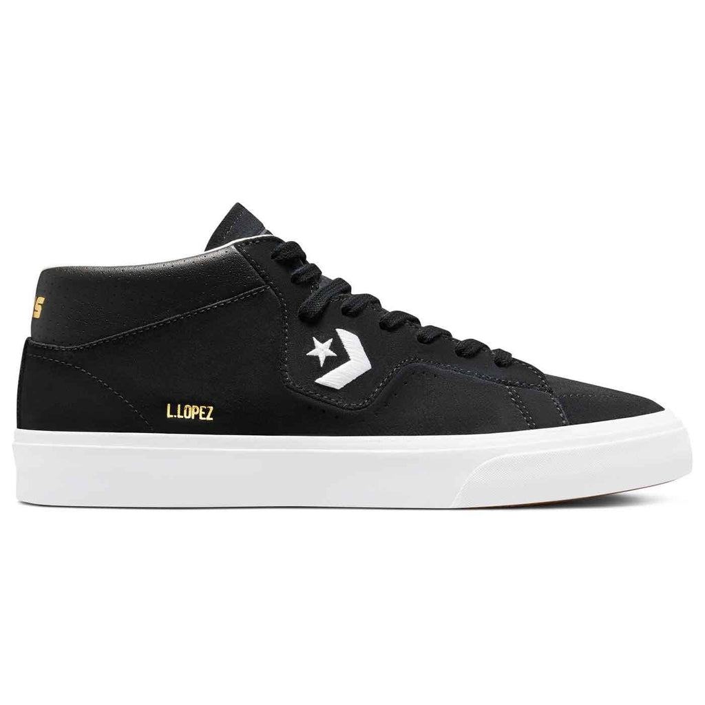 Converse Cons Louie Lopez Pro Mid Black White Schuh  Converse   