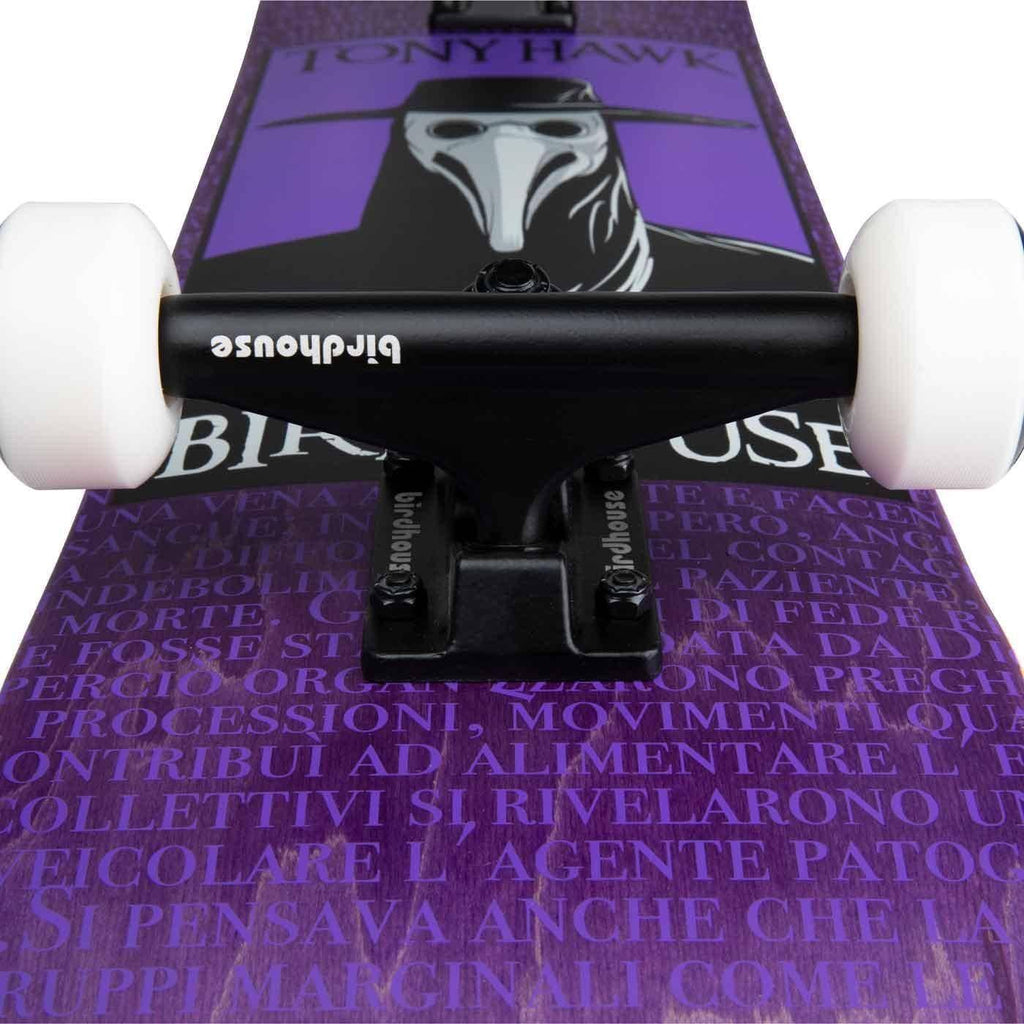 Birdhouse Plague Doctor 7.5 Complete Skateboard Purple  Darkstar   