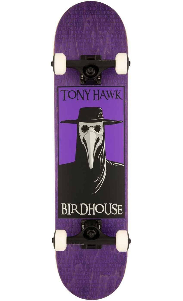 Birdhouse Plague Doctor 7.5 Complete Skateboard Purple  Darkstar   