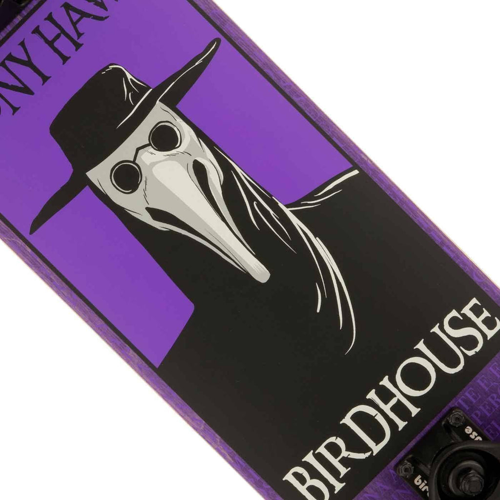 Birdhouse Plague Doctor 7.5 Complete Skateboard Purple  Darkstar   