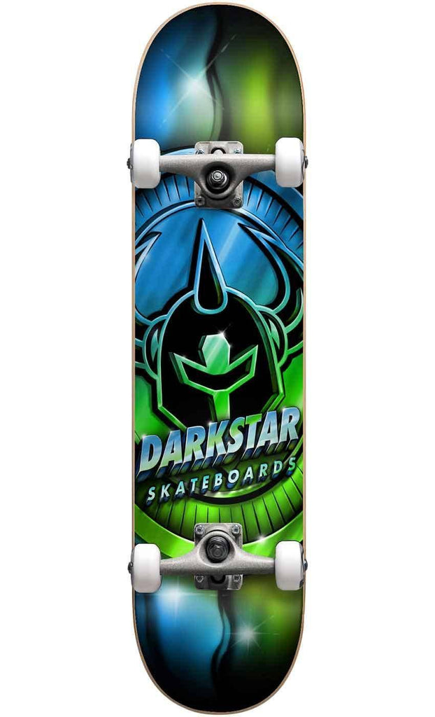 Darkstar Anodize 7.25 Kinder Complete Skateboard Lime/Blue  Darkstar   